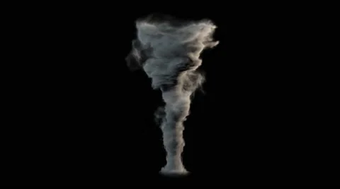 4K tornado or whirlwind looped animation Stock Footage 68777367