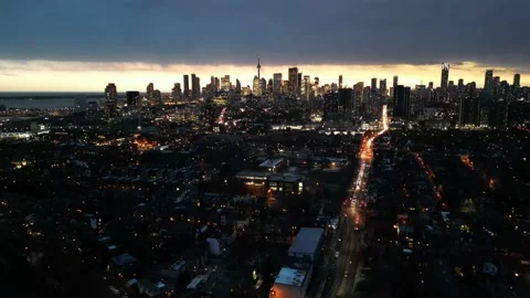 4K Toronto at Dusk 動画素材 232069984