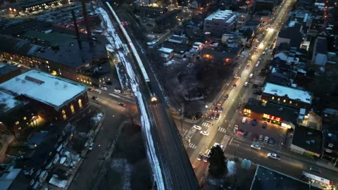 4K Toronto at Dusk 動画素材 232070026