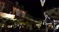 4k Traditional christmas fair with carousel and chains-of-light 4k or 4k+ Resolution