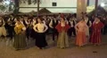 4k Traditional Madeira dance and music street night event 4k or 4k+ Resolution
