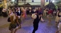 4k Traditional Madeira dance and music street night event 4k or 4k+ Resolution