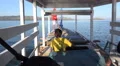 4k Traditional small indonesia boat traveling the Flores Sea 4k or 4k+ Resolution