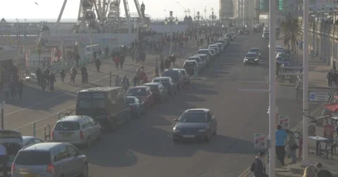 4K | Traffic in Brighton Video stock 47715962