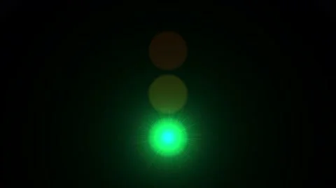 4k Traffic lights going from red to amber to green to blank loop, cgi effect Stock Footage 53079960