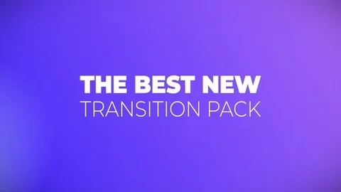 4k-transitions Modèle After Effects