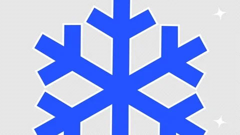 4K Transitions snowflakes new year christmas winter 01.03 ←L Stock Footage 147347345