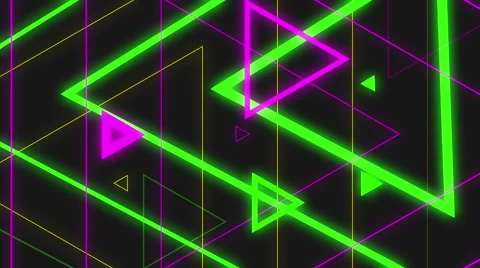 4k Triangle Abstract Background Animation Seamless Loop. Stock-Footage 63132344