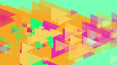 4k Triangles Abstract Background Animation Seamless Loop. Stock Footage 55277551