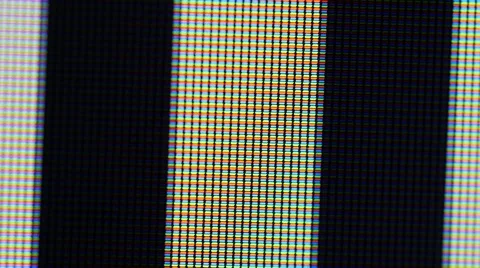 4K - Trippy animation on LCD display Stock Footage 43037348
