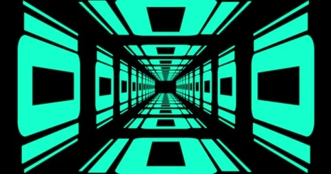 4K Tunnel Animation |Loopable Stock Footage 109439566