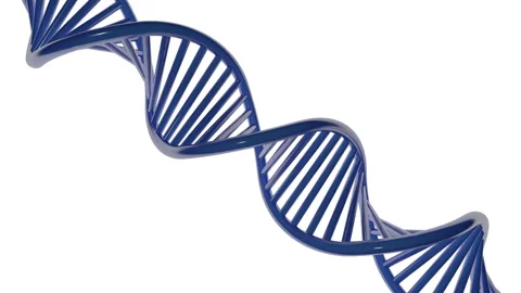 4k Twisted DNA. Looped Background Видео 155462360