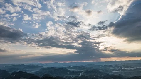 4K Tyndall Effect, Divine Light and Light Beams 스톡 동영상 342807749