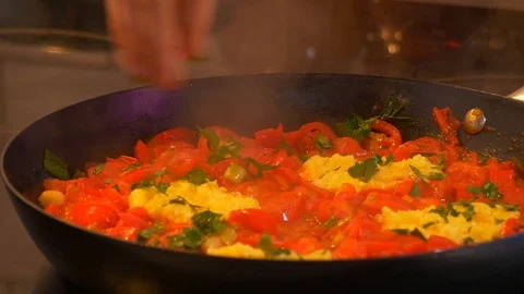 4K Typical Food In Tel Aviv, Israel Stock Footage 90056023