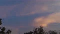 4K UHD 24p evening sunset clouds with half moon time lapse 4k or 4k+ Resolution