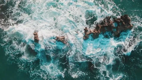 4k UHD 30fps top down drone aerial view ... | Stock Video | Pond5