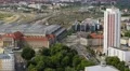 4k UHD aerial leipzig germany central station railhead time lapse 11434 4k or 4k+ Resolution