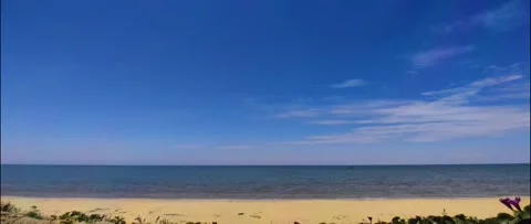 4K UHD Anamorphic Cinema Of Beach Stock-Footage 161870410