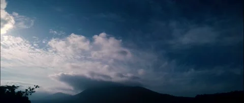 4K UHD Anamorphic Timelapse  Of Mountain Landscape Stock-Footage 162774203