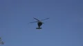 4K UHD blackhawk flies overhead close up 4k or 4k+ Resolution