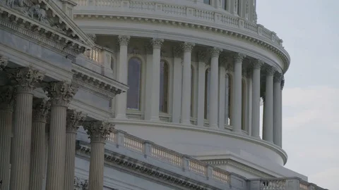 4K UHD Capitol in Washington DC Video stock 74754852