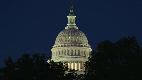 4K UHD Capitol in Washington DC Stock Footage 76361684