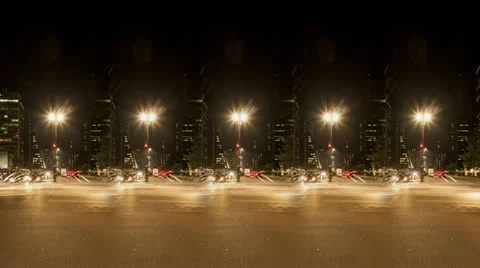 4K UHD City intersection traffic lights concept abstract 스톡 동영상 21240756