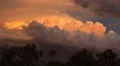 4K UHD colorful thunderhead at sunset time lapse 4k or 4k+ Resolution