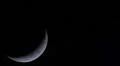 4k UHD crescent moon w stars time lapse 11336 4k or 4k+ Resolution