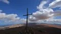 4k UHD cross and time lapse clouds on top of the mountain pan 11172 4k or 4k+ Resolution