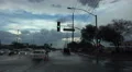 4K UHD dash cam severe storm flooded streets waves splashing deep water - 11 4k or 4k+ Resolution