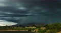 4K UHD daytime lighting rain storm creeps on mountain time lapse tight 4k or 4k+ Resolution