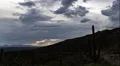 4K UHD desert grey gloomy overcast saguaro mountain time lapse wide shot 2 4k or 4k+ Resolution