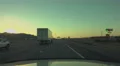 4K UHD driving freeway west Arizona sunset desert colors enter 4k or 4k+ Resolution
