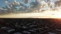 4K UHD drone just before sunset over Tucson pano right mountain view 4k or 4k+ Resolution