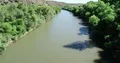 4K UHD drone low aerial upstream on Gila River part C 4k or 4k+ Resolution