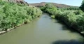 4K UHD drone over water flying up river part C 4k or 4k+ Resolution