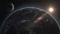 4k UHD earth moon night to day from space focus asia 11606 4k or 4k+ Resolution
