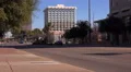 4K UHD establishment shot office bldgs intersection streetcar stopped traffic 4k or 4k+ Resolution