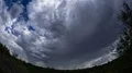 4K UHD fisheye storm cell bashes down on city time lapse 4k or 4k+ Resolution