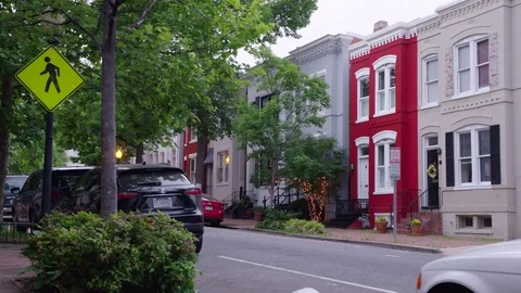 4K UHD Georgetown Washington DC Stock Footage 76610985