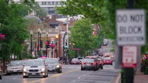 4K UHD Georgetown Washington DC Stock Footage 76611499