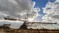 4k UHD giant strip mining excavator time lapse wide 11309 4k or 4k+ Resolution