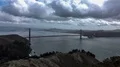 4K UHD Golden Gate Bridge and San Francisco from a distance pano 4k or 4k+ Resolution