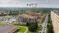 4k UHD housebuilding construction wide pan time lapse 11406 4k or 4k+ Resolution
