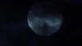 4K UHD July 12 2014 super moon reveal behind clouds medium shot  - 1 4k or 4k+ Resolution