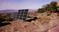 4K UHD lake mead solar panels pan left 4k or 4k+ Resolution