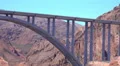 4K UHD large RV corssing Hoover Dam bypass towards Nevada 4k or 4k+ Resolution