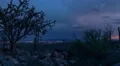 4K UHD lightning storm distant mountains time lapse desert city 4k or 4k+ Resolution