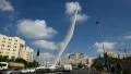 4K UHD The modern string bridge in Jerusalem, Israel, time lapse 4k or 4k+ Resolution